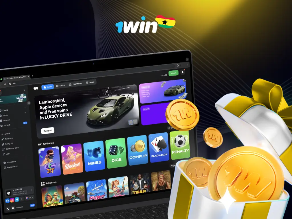 1win Bonuses in Ghana 2026 | Promo & Welcome Offer